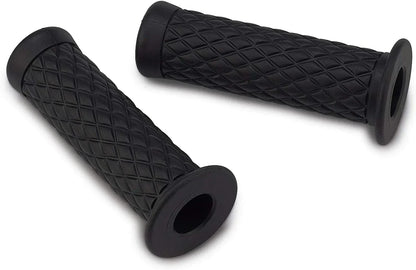 22mm Rubber Handlebar Grips for Motorcycle Bikes