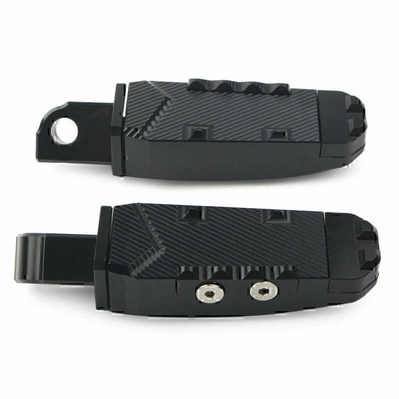 Black Rear Footrests Pegs for Suzuki GSXR600/750/1300 Hayabusa (2001-2023)