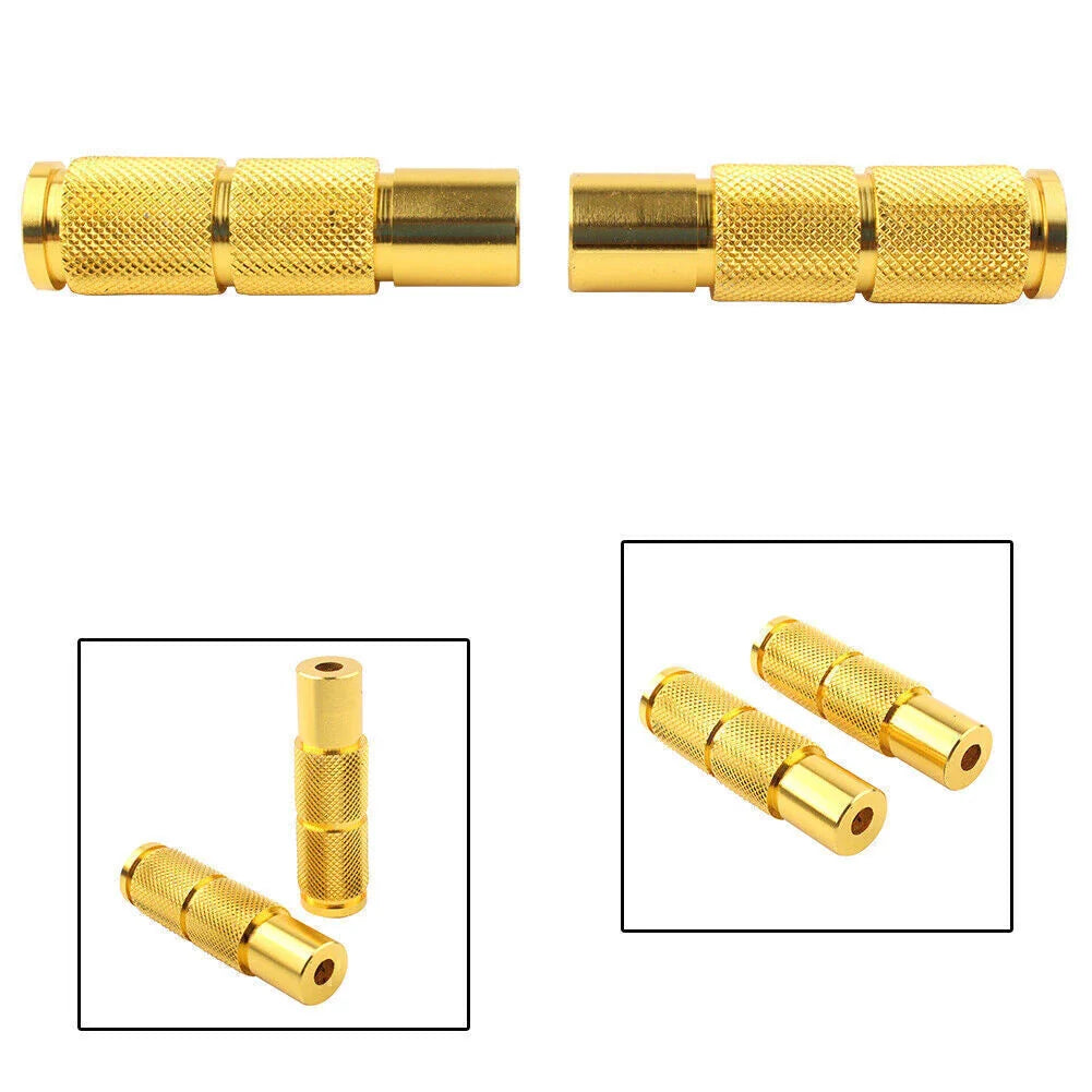 CNC Gold Rear Set Foot Pegs for Universal Motorbike