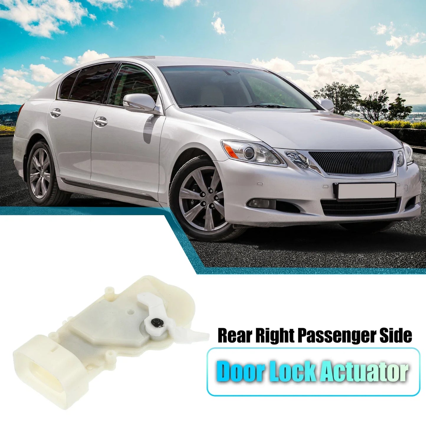 Rear Right Passenger Power Door Lock Actuator for Lexus GS300 (1998-2005)