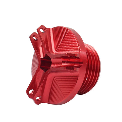 Red Engine Oil Filler Cap Cover for BENELLI TRK 502, Leoncino 500 (2017-2023)