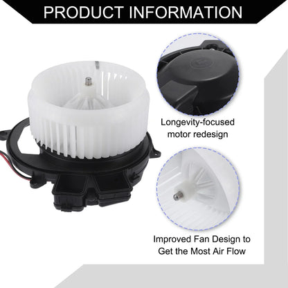 HVAC Heater Blower Motor Assembly for Mercedes-Benz GL350 GL450 (2010-2012)
