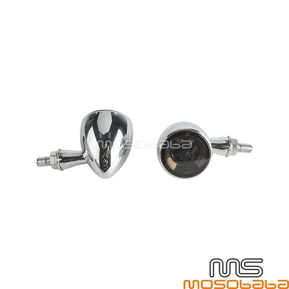 LED Turn Signal Light Indicators w/Smoke Lens for Aprilia Kawasaki