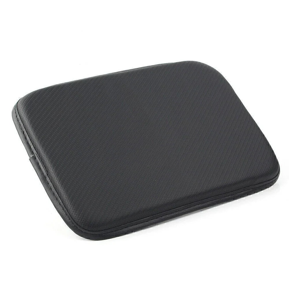 Carbon Center Console Armrest Cushion Mat Pad Cover for Universal Car