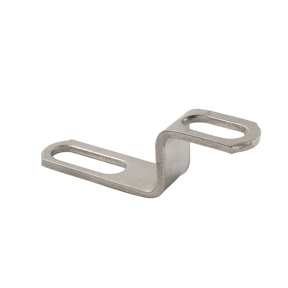 Z-Shaped Mounting Exhaust Pipe Fixed Clamp for Universal Motorcycle (N/A)