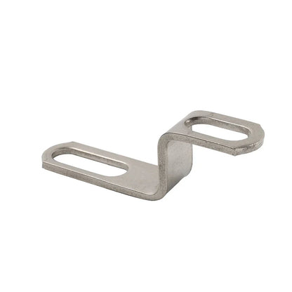Z-Shaped Mounting Exhaust Pipe Fixed Clamp for Universal Motorcycle (N/A)