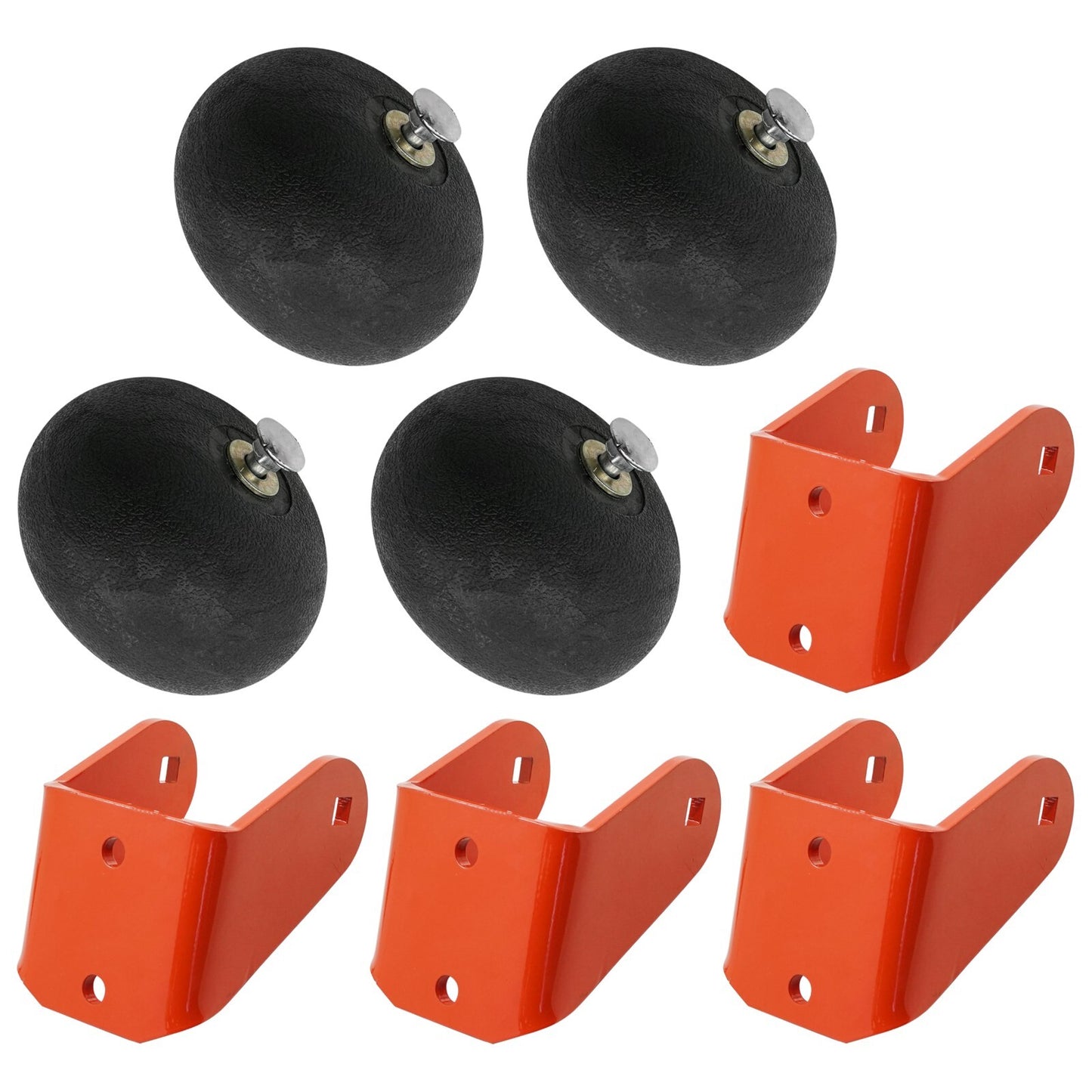 Deck Anti Scalp Wheel Rollers and Brackets for Scag SCR42 42 Inch (2020–2025)