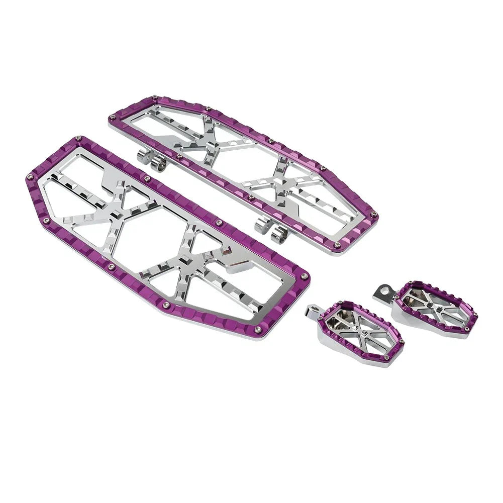 Driver Passenger Floorboard Foot Pegs for Harley Electra Glide