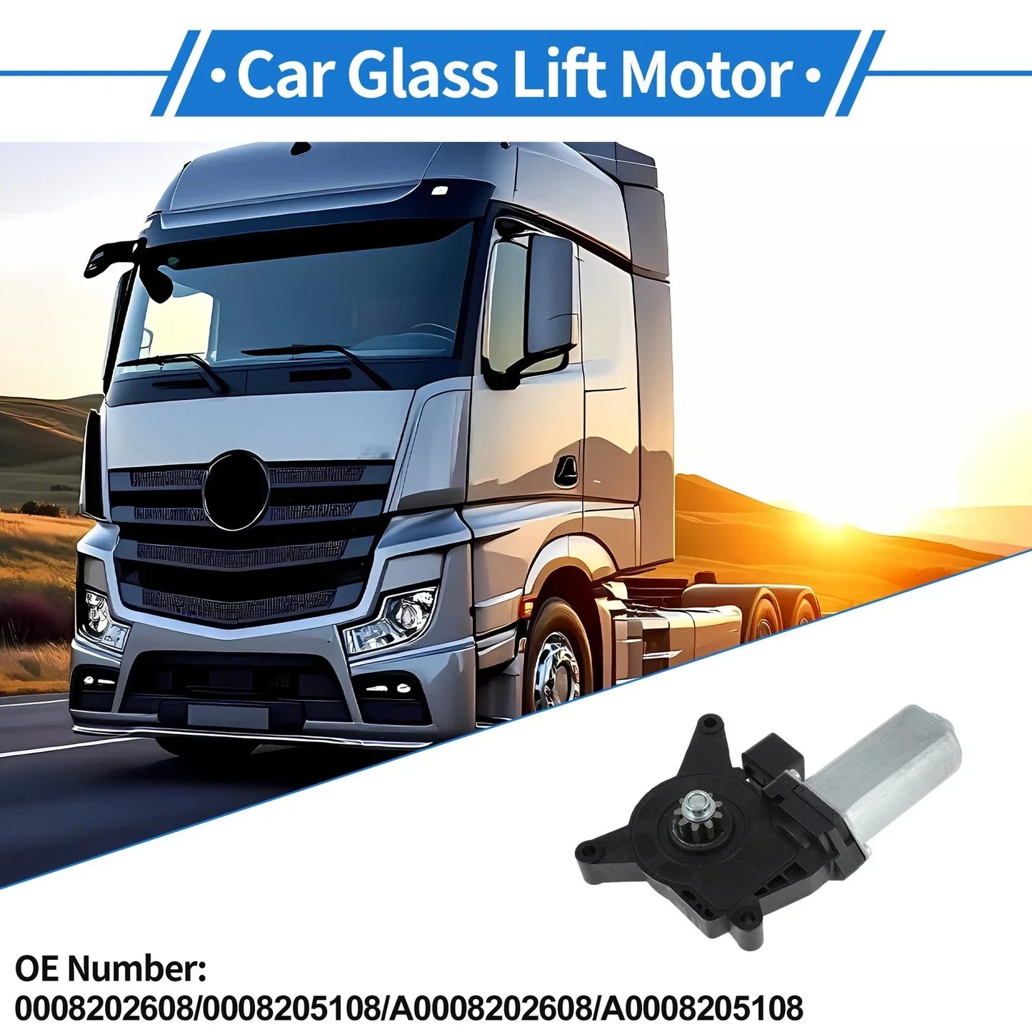 Power Window Regulator Lift Motor for Mercedes-Benz Actros (2002-2013)
