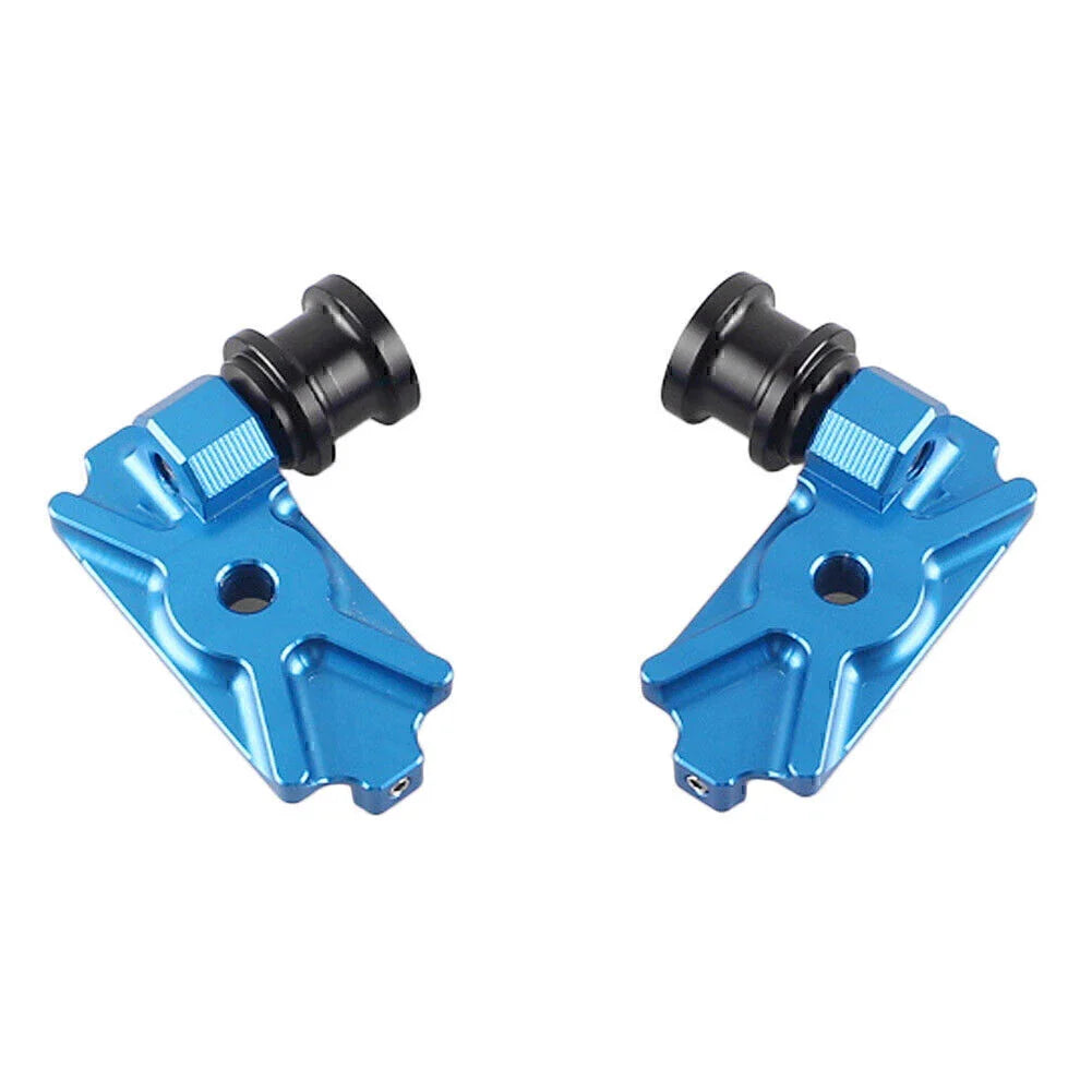 CNC Blue Swingarm Spool Adapters for Honda CBR250 (2011-2013)