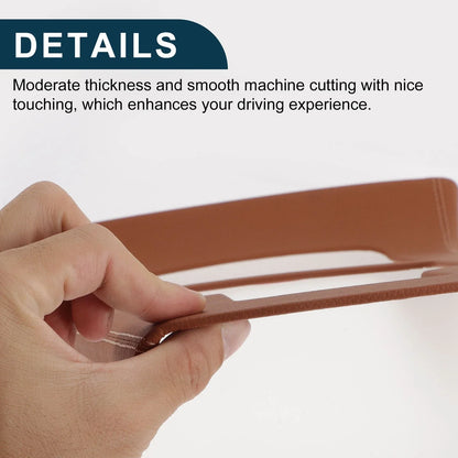 Center Console Panel Sticker for Mercedes-Benz GLA Class (2020-2021) Brown