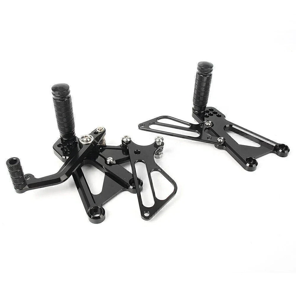 Rearset Footpegs for T595 509 955i 1050 Speed Triple (2006-2012) Black