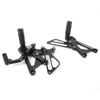 Rearset Footpegs for T595 509 955i 1050 Speed Triple (2006-2012) Black