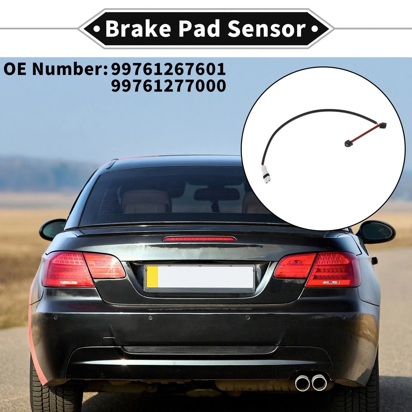 Brake Pad Wear Sensor for Porsche 911 997 (2008-2012)