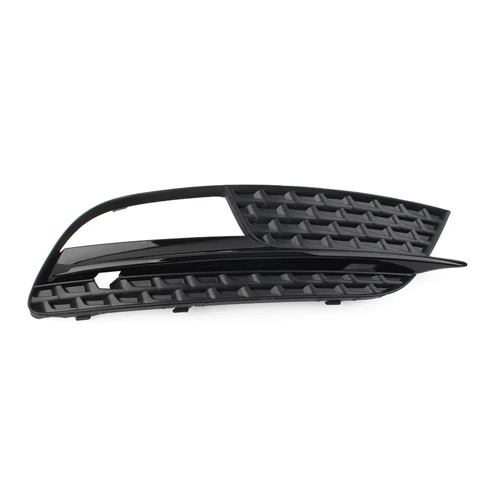 Black ABS Front Bumper Fog Light Grille Cover for Audi A5 (2012-2016)