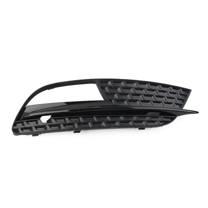 Black ABS Front Bumper Fog Light Grille Cover for Audi A5 (2012-2016)
