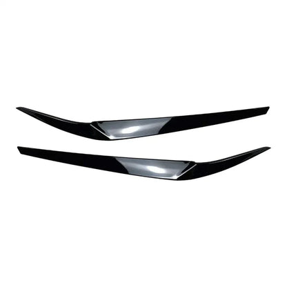 Left & Right Headlight Eyebrow Eyelid Trim for BMW 5 Series G30 (2017-2023)