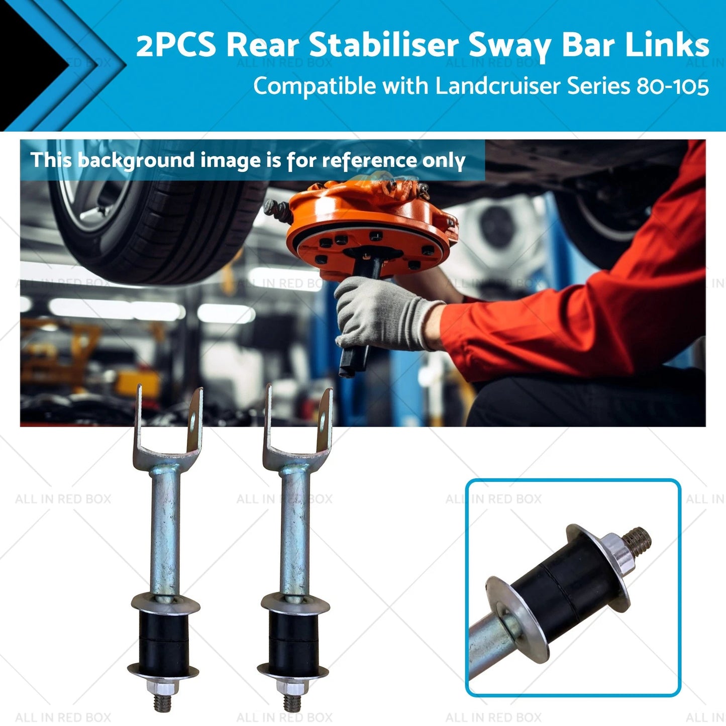 Rear Stabiliser Sway Bar Links for Landcruiser Series 80-105 (1990-2007)