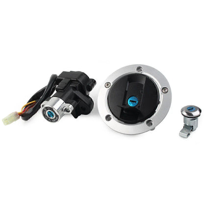 Ignition Switch Lock & Fuel Gas Cap Set for Suzuki SV1000 SV1000S (2008-2009)