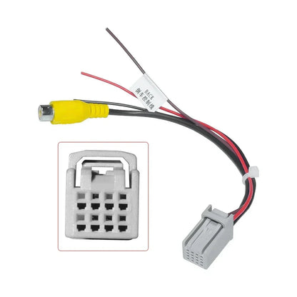 8Pin Rear Camera Video Plug Cable Adapter for Mitsubishi 2014-2020
