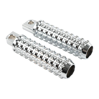 Chrome Foot Pegs for Harley Davidson Softail Sportster