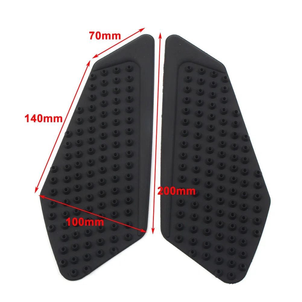 Black ABS Gas Tank Traction Pad Decal for CBR650F (2014-2017)