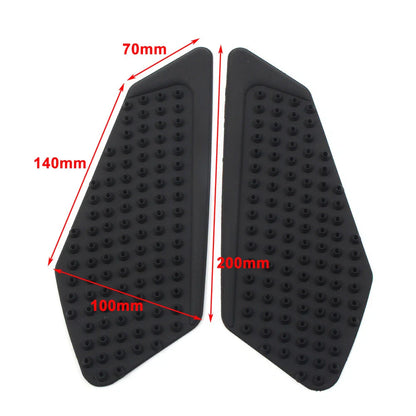 Black ABS Gas Tank Traction Pad Decal for CBR650F (2014-2017)