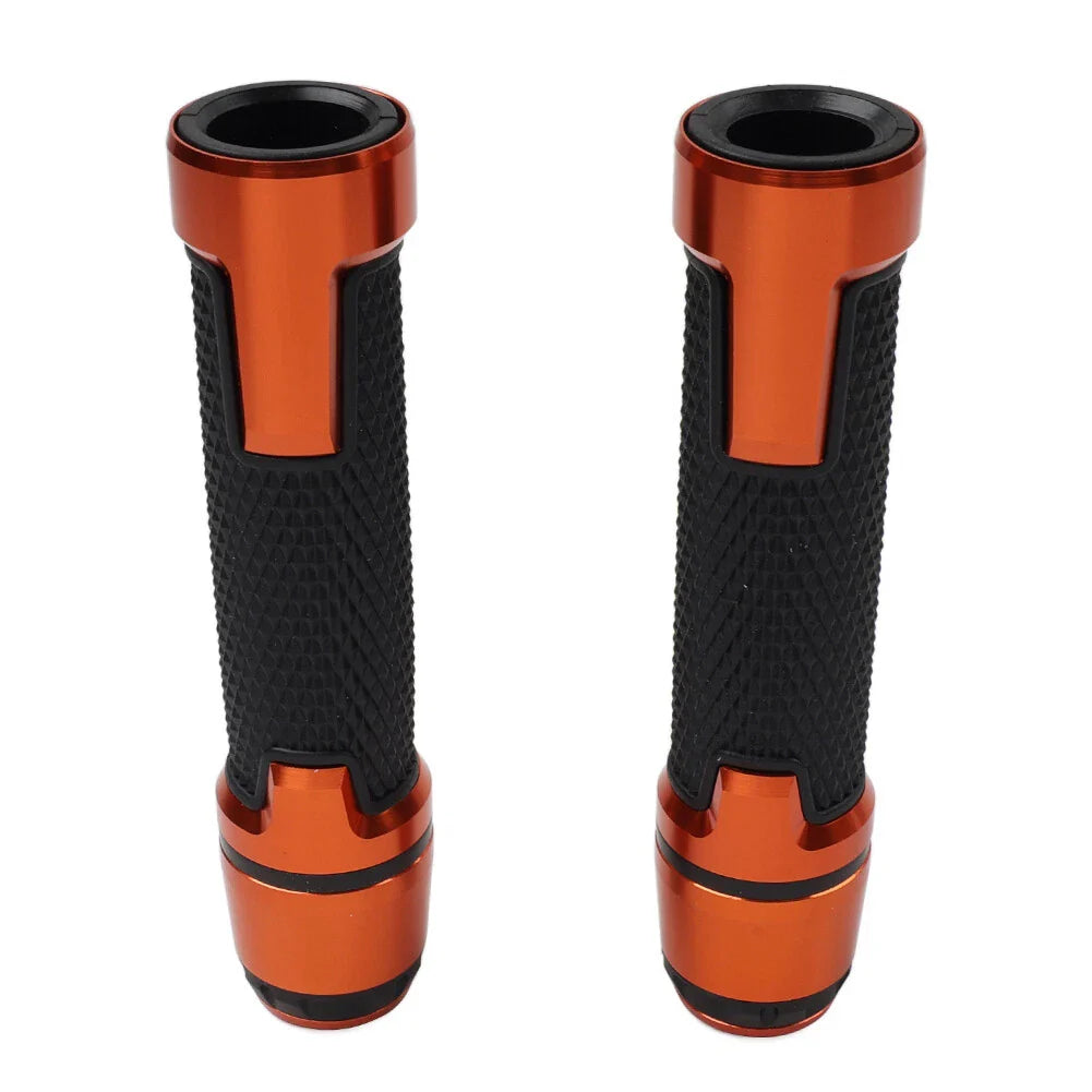 22MM 7/8" Handlebar Grips w/ Bar Ends for Harley & Honda