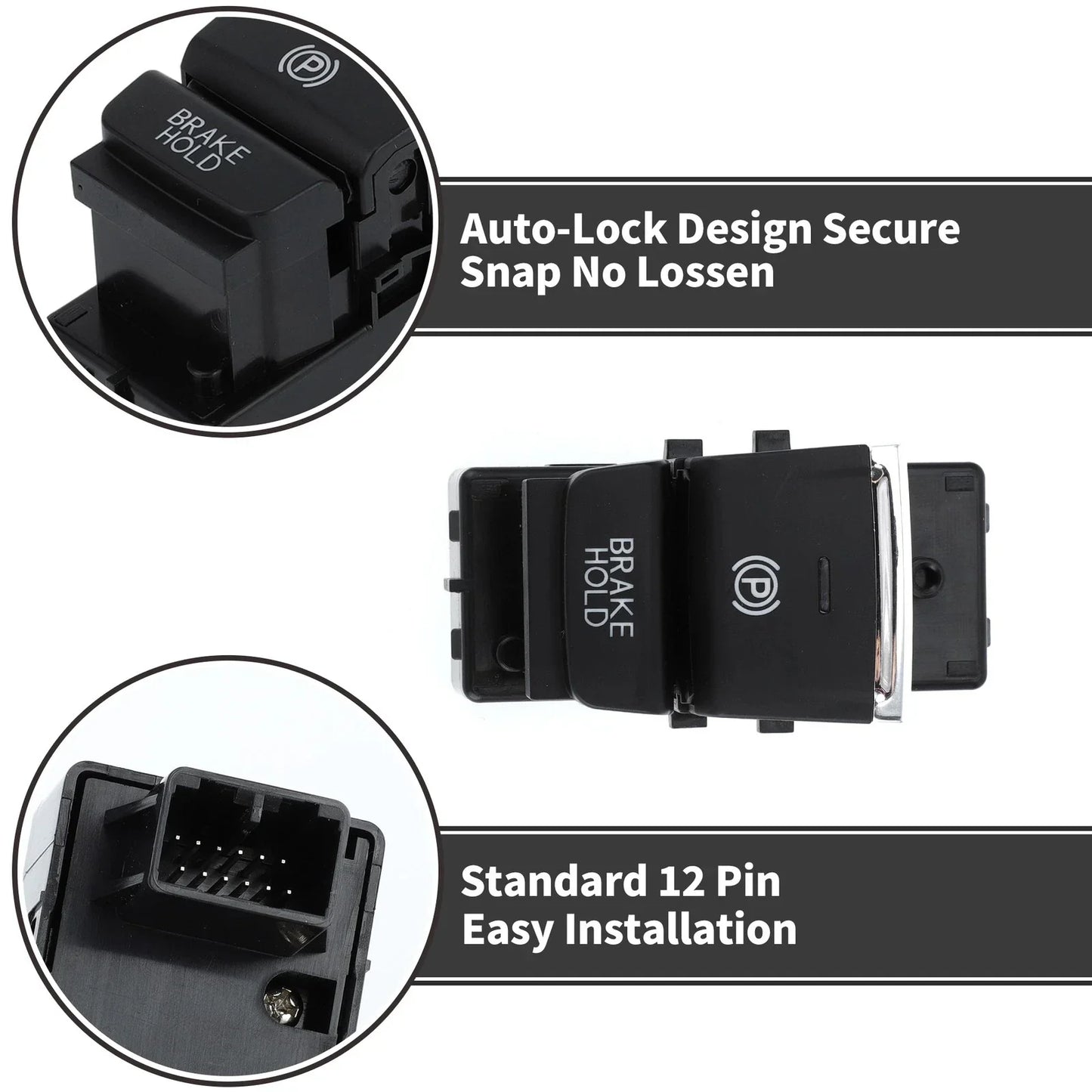 Car Hand Parking Brake Switch for Honda Accord (2018-2020)