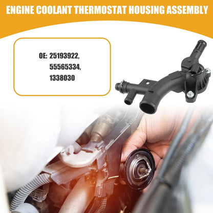 Engine Coolant Thermostat Assembly for Chevrolet Cruze (2010-2019)