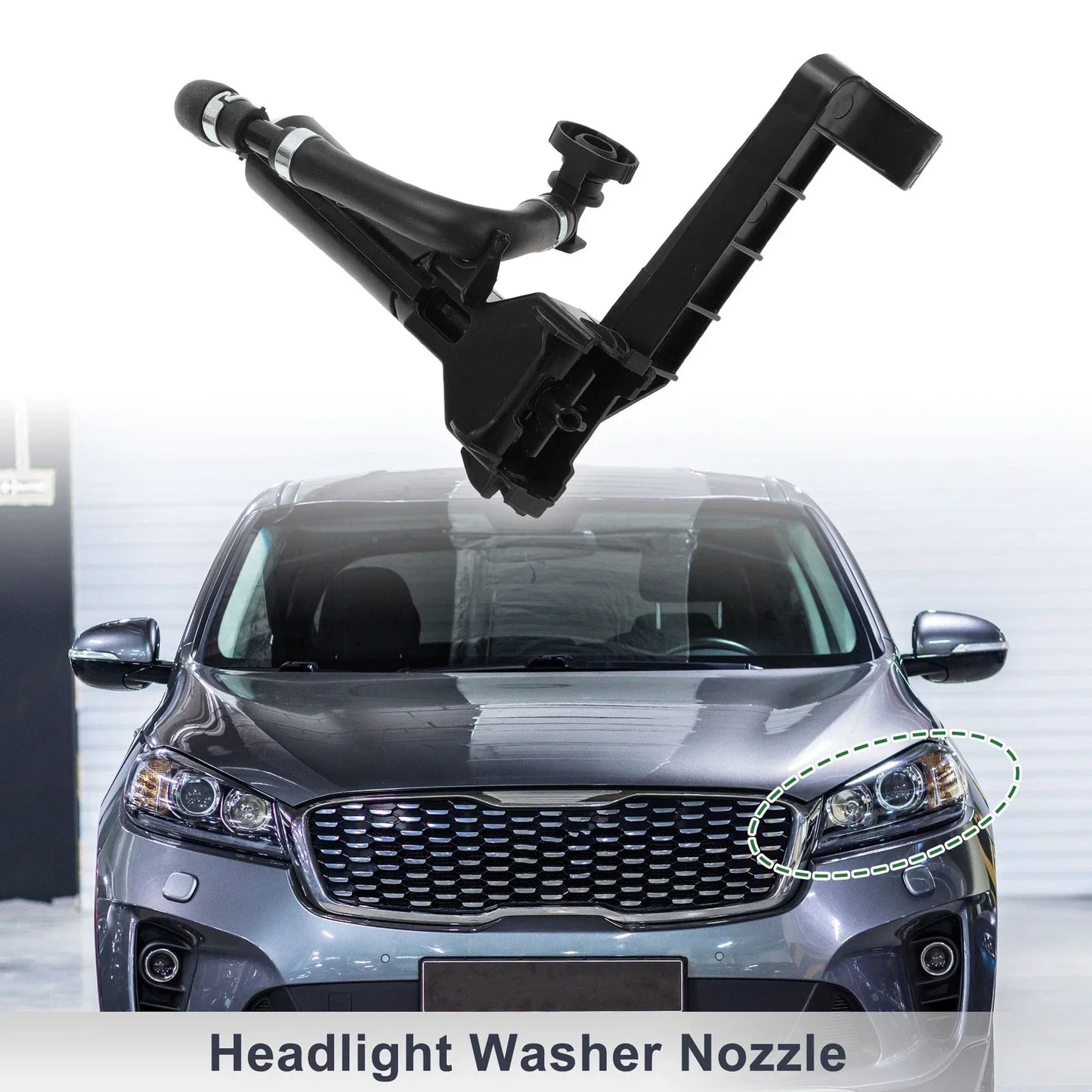 Front Driver Side Headlight Washer Nozzle for Lexus RX350 (2007-2015)