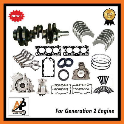 Crankshaft Engine Rebuild Kit Heavy Duty for Land Rover Jaguar (2010–2018)