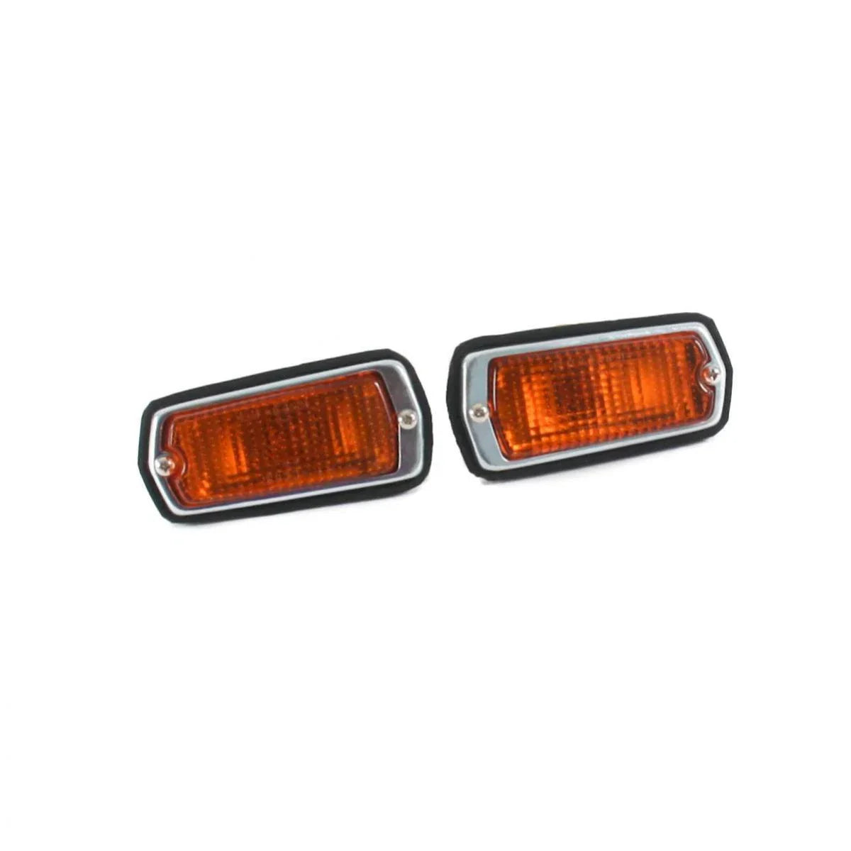 Side Marker Lights Indicator Lamp LR Fits Nissan Sunny B210 302 120Y 1973-77 D06