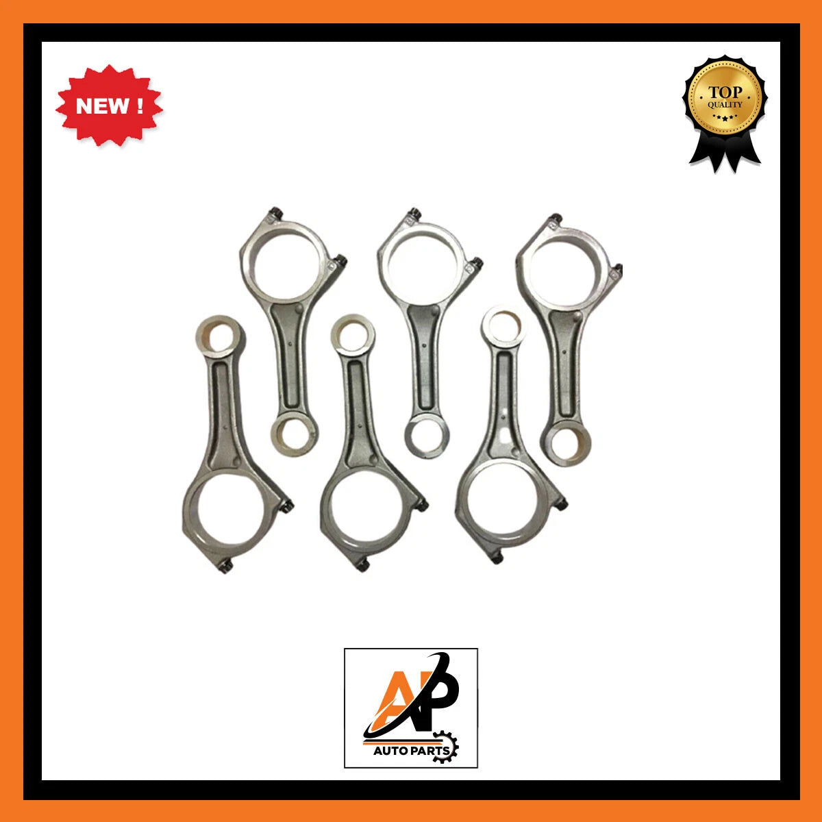 6 Piece Connecting Rod Set for Land Rover Range Rover 3.0 TD6 (2014–2017)