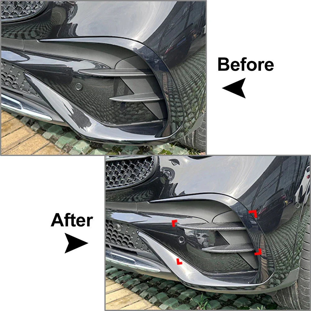 Fog Light Strips Grille Cover Trim for Benz GLC Class X254 (2023)