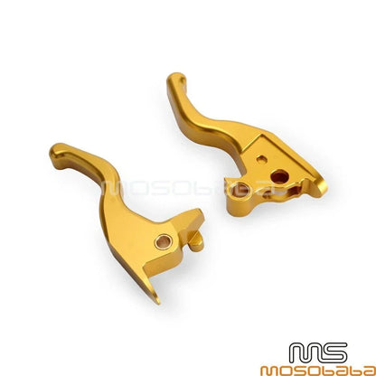 Gold Brake Clutch Levers for Harley Softail Heritage Classic Sport Glide