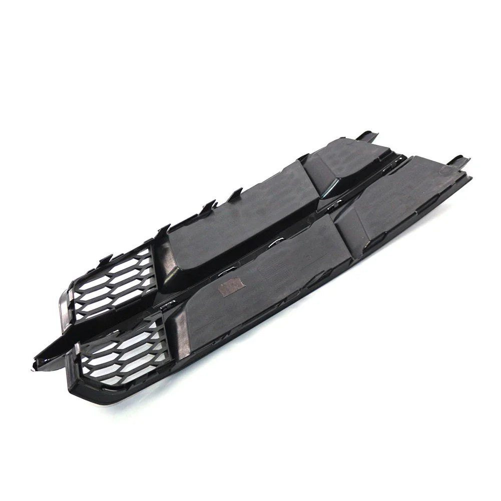 Black Chrome Front Bumper Lower Side Grille for Audi A6 (2014-2018)