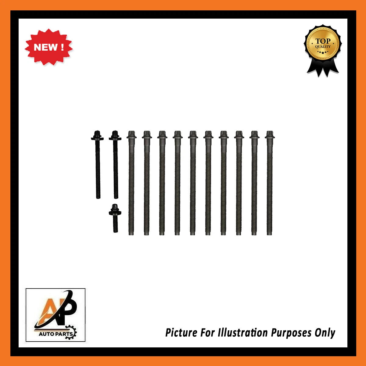 Head Bolt Set Replacement for MINI One Cooper JCW (R55–R60) (2007–2016)