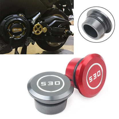 Alloy Frame Hole Covers for Yamaha T-Max 530 (2005-2016) - 2 Colors