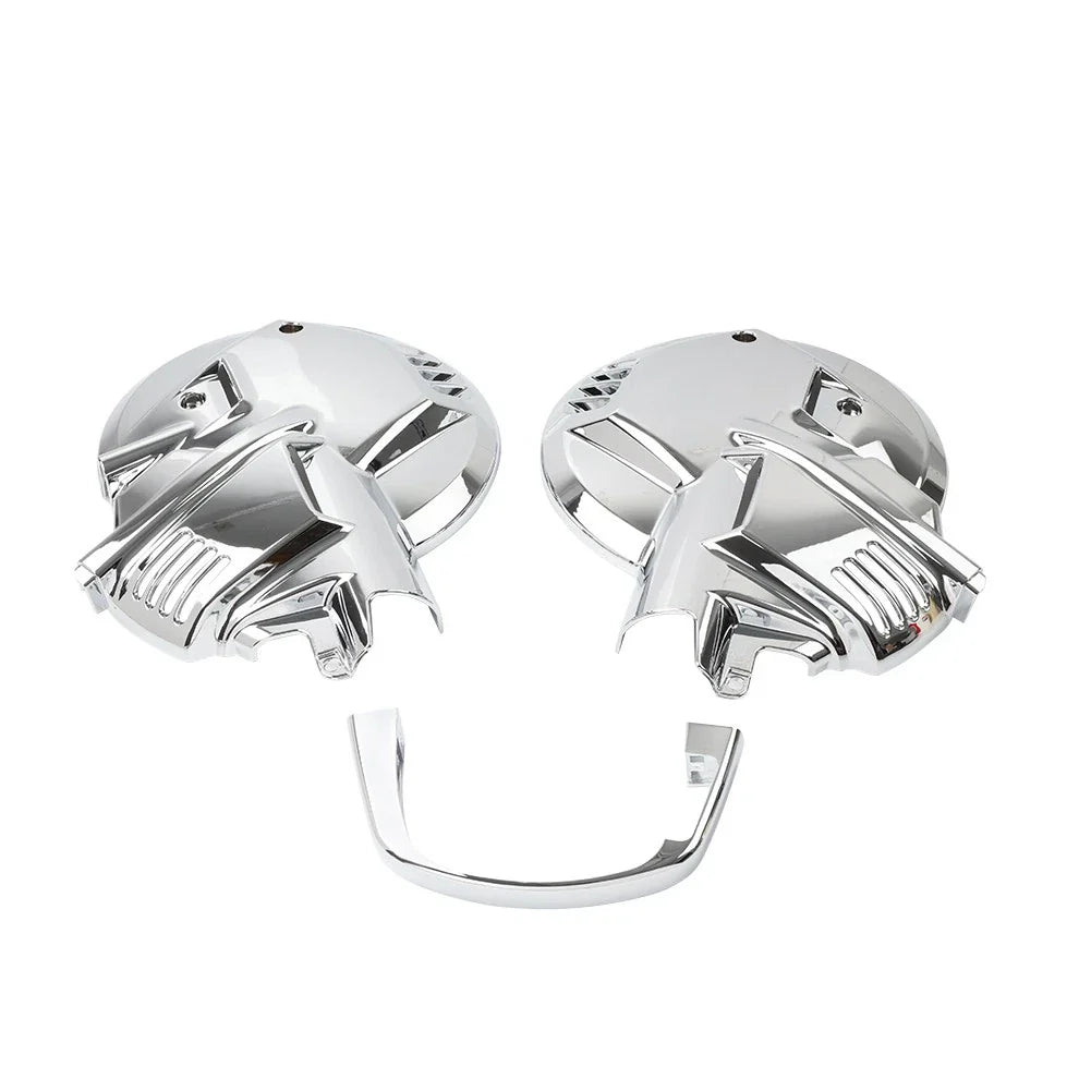 Chrome Front Brake Rotor Disc Covers for Honda Goldwing GL1500 88-00