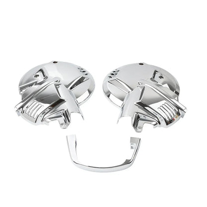 Chrome Front Brake Rotor Disc Covers for Honda Goldwing GL1500 88-00
