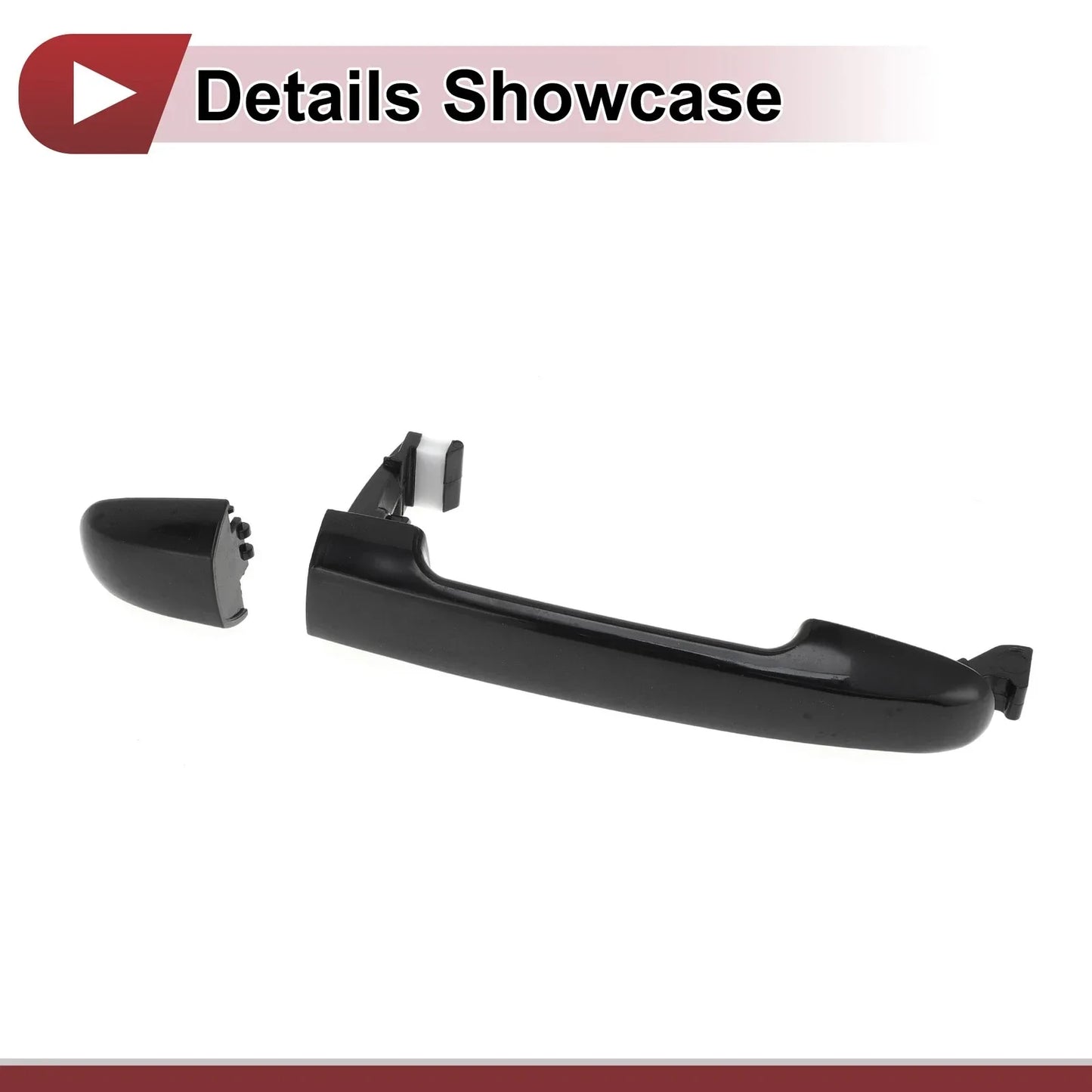 Car Door Handle Grip for Hyundai Sonata 2005-2010 Front Right Black