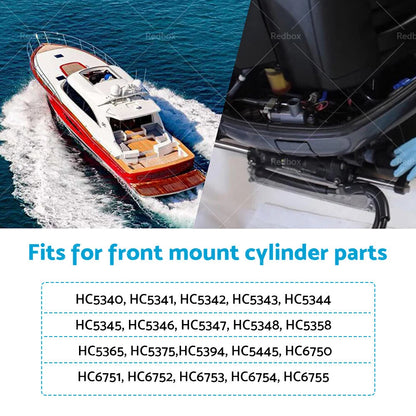 Hydraulic Steering Cylinder Seal Kit for Seastar (Fits Various Models)