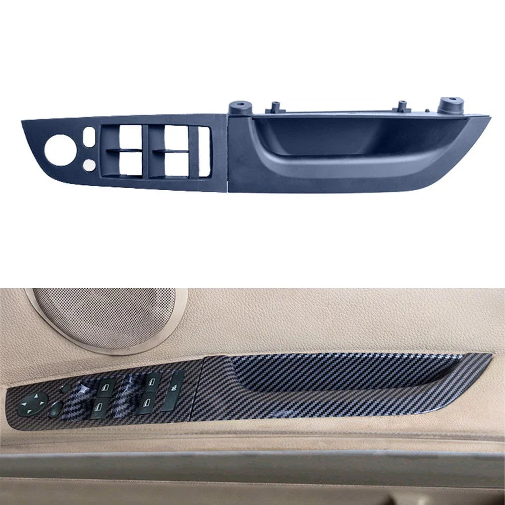 Window Lift Switch Cover for BMW 3 Series E90 (2005-2012) Black RHD
