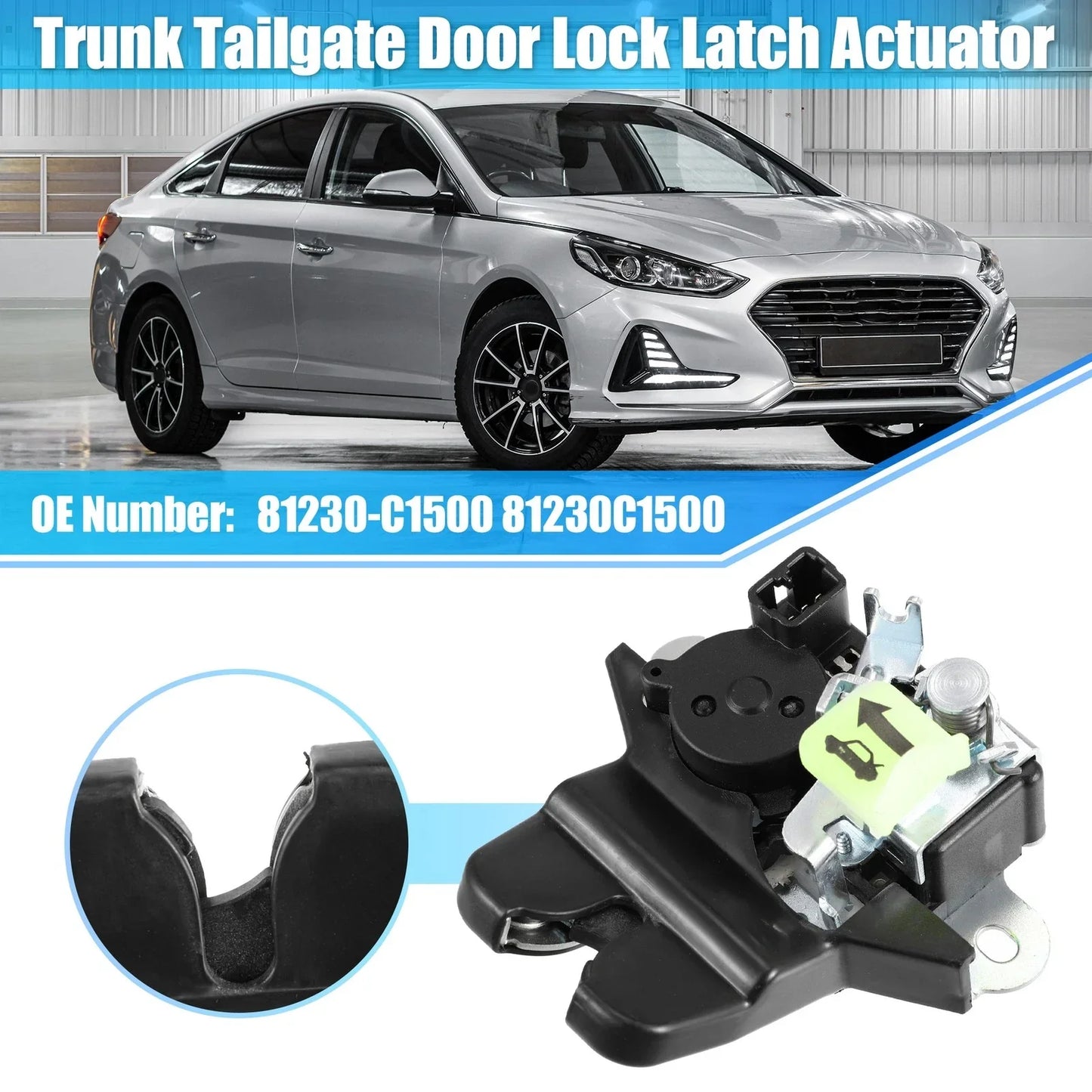 Tailgate Rear Trunk Latch Lock Actuator for Hyundai Sonata (2018-2019)