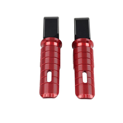 Red Rear Footrests Passenger Pegs for Honda Forza 750 (2021-2023)