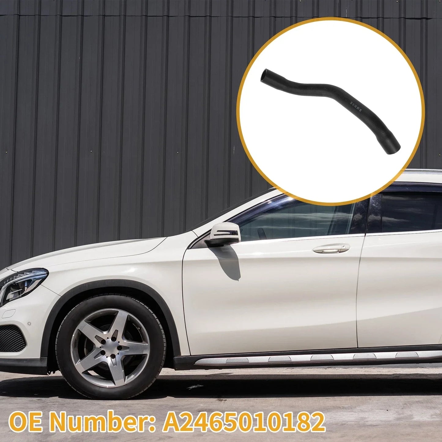 Radiator Coolant Hose for Mercedes GLA250 GLA45 AMG (2015-2020)