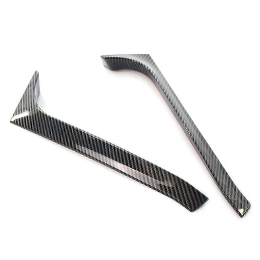 Carbon Fiber Rear Window Side Canard Splitter Trim for VW Golf 6 (2009-2013)