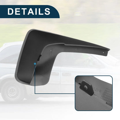Mud Flap Splash Guard for Dodge Chrysler Grand Caravan (2011-2019)