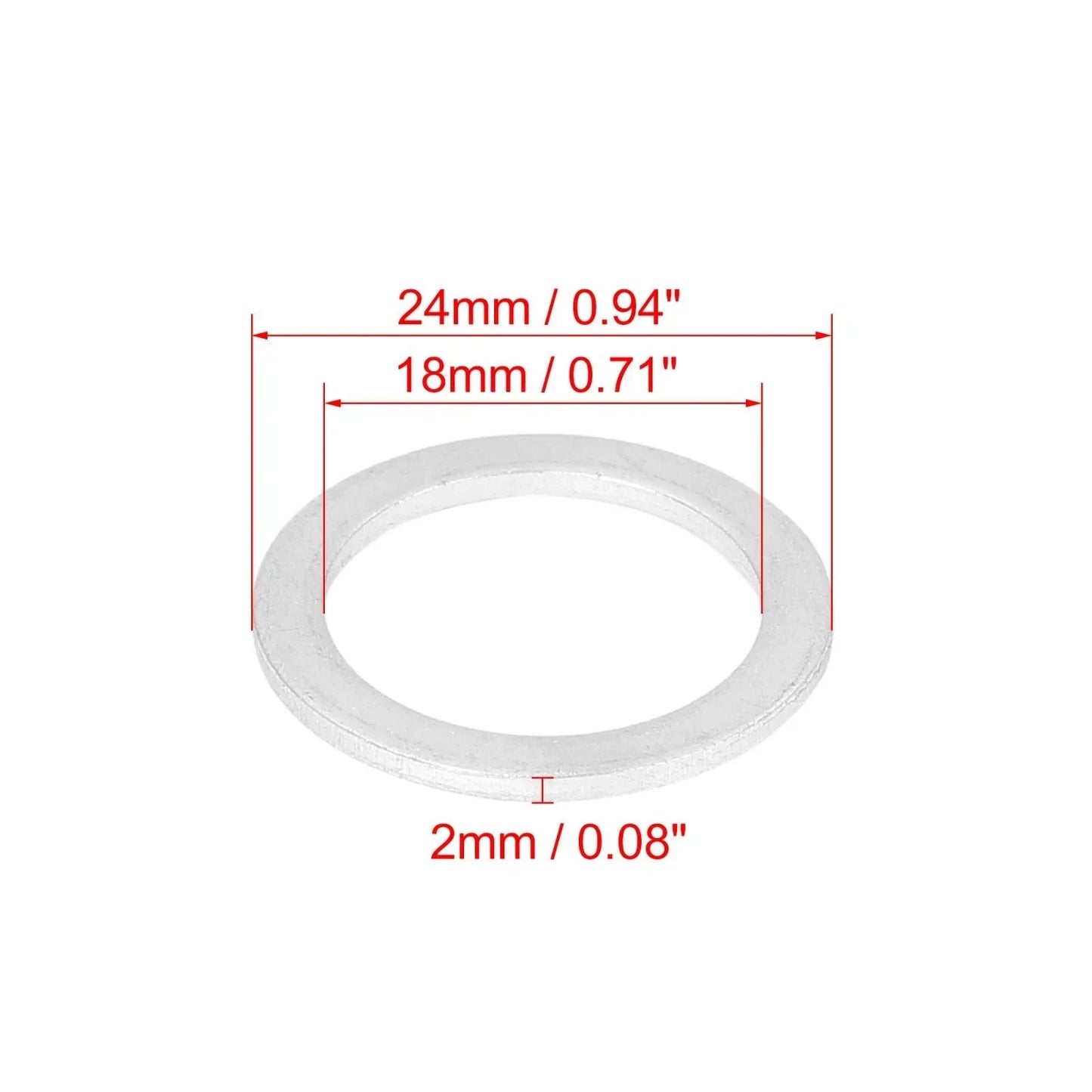 10 x Durable Oil Drain Plug Gaskets for Porsche 900